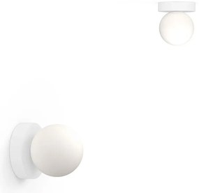 Φωτιστικό Τοίχου Bola Sphere Flush 5 10914 12,7x13,5cm Dim Led 305lm 6W White Pablo Designs