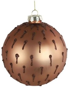 Χριστουγεννιάτικη Μπάλα Spots 013.789200 8cm Brown