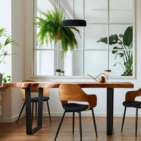 Κρεμαστό Φωτιστικό Rea ø38 Μαύρο