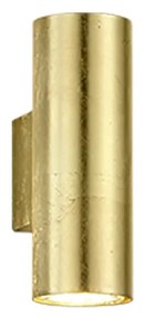 Cleo Μοντέρνο Φωτιστικό Τοίχου με Ντουί GU10 σε Χρυσό Χρώμα Πλάτους 10cm Trio Lighting 206400279