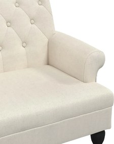 vidaXL Παγκάκι με Πλάτη 120 x 62 x 75,5 εκ. Λινό