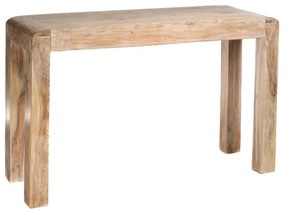 Artekko Console Κονσόλα Ξύλινη Λευκή Πατίνα (120x40x76)cm