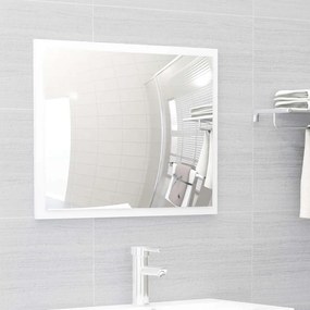 vidaXL Σετ Επίπλων Μπάνιου 2 Τεμαχίων Λευκό από Επεξεργασμένο Ξύλο