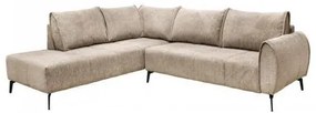 ΚΑΝΑΠΕΣ Fylliana Velton ΑΡΙΣΤΕΡΗ ΓΩΝΙΑ ΚΡΕΜ ΧΡΩΜΑ 275x225x85εκ 831-225-025