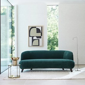 Καναπές με βελούδινη ταπετσαρία Rosebury, σχεδίασης E. Gallina