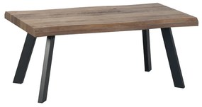 BRICK-URBAN COFFEE TABLE ΚΑΡΥΔΙ ΜΑΥΡΟ 110x60xH45cm