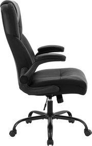 Καρέκλα γραφείου διευθυντή Stellar pu μαύρο 70x77x119 εκ.