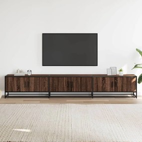 vidaXL Έπιπλο Τηλεόρασης Καφέ Δρυς 240x35x41 εκ. Επεξεργασμένο Ξύλο