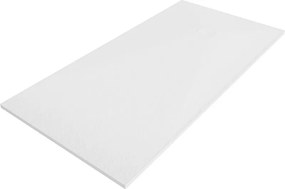 Mexen Bert ορθογώνιος ντους SMC 160 x 70 cm, λευκό - 4K107016