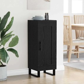 vidaXL Πλαϊνό γραφείο Μαύρη Οξυά 34,5 x 34 x 90 εκ.