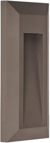 Απλίκα τοίχου Led Slim Pro 1W 230V θερμό λευκό φως 3000k γραφίτης πλαστική στεγανή IP65