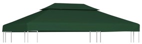 Κάλυμμα Ανταλλακτικό για Κιόσκι 310 γρ./μ² Πράσινο 3 x 4 μ.