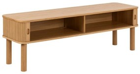 Τραπέζι Tv Oakland L101, Δρυς, 140x45x40cm, 22 kg | Epipla1.gr