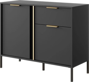 Μπουφές Larry  2D1S-Anthraki - 103.30Χ39.50Χ81.40cm