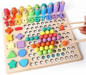 Παιδικό παζλ Montessorri Joyland Vivid - 30.00Χ30.00Χ7.50cm