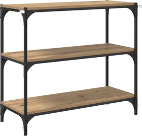 vidaXL Βιβλιοθήκη Artisan Oak 80 x 33 x 70,5 εκ.