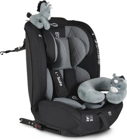 Κάθισμα Αυτοκινήτου ISOfix (76-150εκ. Ύψος) Moni i-Safe i-Size Grey