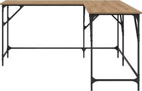 vidaXL Γραφείο Artisan Oak 149 x 149 x 75 εκ. Επεξεργασμένο ξύλο