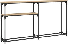 vidaXL Τραπέζι Κονσόλα Sonoma Δρυς 145x22,5x75 εκ. Επεξεργασμένο Ξύλο