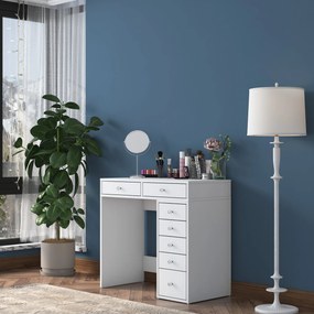 Τουαλέτα Μακιγιάζ Λευκό BROSU 90x44.5x81.6