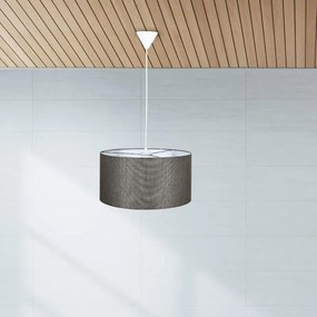 Φωτιστικό Οροφής Fylliana Καφέ - Λευκό 40*75 εκ. 40x40x75 εκ.
