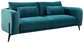 INSTYLE ΚΑΝΑΠΕΣ 3ΘΕΣΙΟΣ PETROL 220x94xH85cm - 01-3173