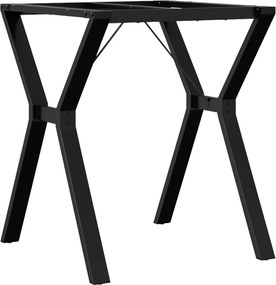 vidaXL Πόδια Τραπεζαρίας σε Σχήμα «Y» 60x60x73 εκ. Ατσάλι