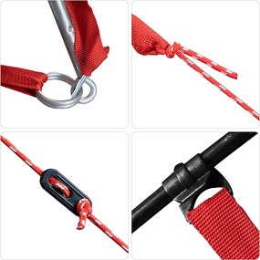 vidaXL Οικογενειακή Σκηνή Μπλε αδιάβροχη