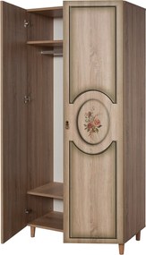 Διφυλλη Ντουλαπα Δρυς Sonoma STIL 52x90x192