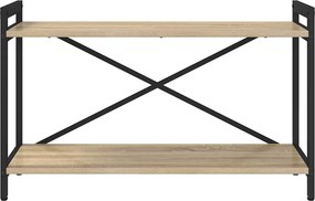 vidaXL Ράφι Βιβλίων Δρύς Sonoma 80 x 30 x 50 εκ Επεξεργασμένο ξύλο