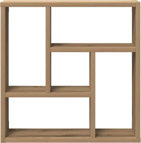 vidaXL Ράφι Τοίχου για Τεχνίτης Δρυς 45x16x45 εκ. Μοριοσανίδα