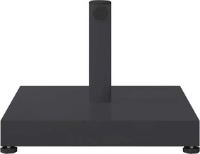 vidaXL Βάση ομπρέλας Σκούρο Γκρι 45 x 45 x 31,5 εκ.