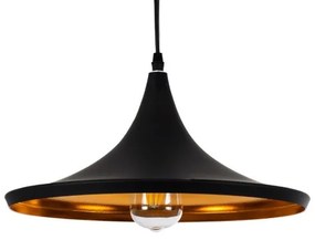 Κρεμαστό Φωτιστικό Μεταλλικό SHANGHAI BLACK Μαύρο 01025-B Globostar-01025-B-Μαύρο 01025-B