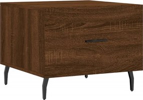 vidaXL Τραπεζάκια Σαλονιού 2 τεμ Brown Oak 50x50x40 εκ Επεξ. Ξύλο