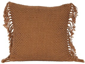 ARNAV ΔΙΑΚΟΣΜΗΤΙΚΟ ΜΑΞΙΛΑΡΙ 45x45 ΥΦΑΣΜΑ CARAMEL POLYESTER - 032798
