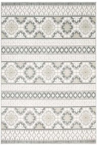 Χαλί Garden 65252B Ivory-Grey New Plan 77X150cm