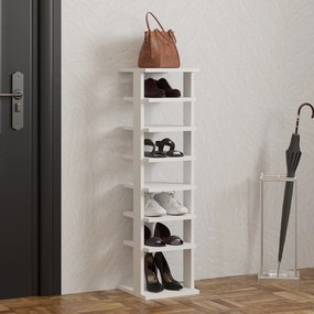 Παπουτσοθήκη Λευκό BRAFLO 29.6x29.6x110