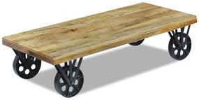 vidaXL Τραπεζάκι Σαλονιού 120 x 60 x 30 εκ. από Μασίφ Ξύλο Μάνγκο