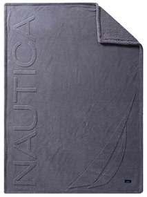 Κουβέρτα Καναπέ Fleece (130x180) Nautica By Nef-Nef Homeware Nau Coast Grey