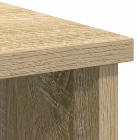 Συρταριέρα με Συρτάρια Sonoma Δρυς 101x35x76 εκ. από Επεξ. Ξύλο - Καφέ