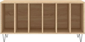 vidaXL Έπιπλο Δίσκων Sonoma Δρυς 100x38x48 εκ. από Επεξεργασμένο Ξύλο