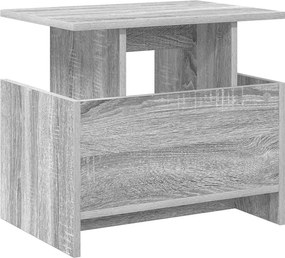 vidaXL Βάση TV Γκρίζο Σονομα 50 x 35 x 45 cm Επεξεργασμένο ξύλο
