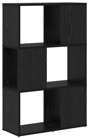 vidaXL Κέντρο ψυχαγωγίας Μαύρο 60 x 24 x 94 cm Επεξεργασμένο ξύλο