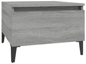 vidaXL Τραπεζάκια Σαλονιού 2 τεμ. Γκρι Sonoma 50x46x35 εκ. Επεξ. Ξύλο