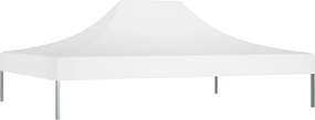 vidaXL Κάλυμμα Τέντας Εκδηλώσεων Λευκό 4,5 x 3 μ. 270 γρ/μ²
