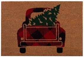 Χριστουγεννιάτικο Πατάκι Εισόδου (40x60) Nef-Nef Homeware Car Tree