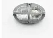 Απλίκα Φωτιστικό Τοίχου E27 40W IP54 CROSS Viokar-173310332-Γκρι 0173310332