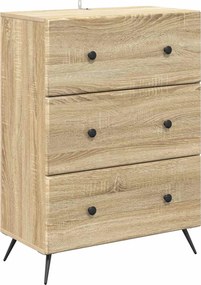 vidaXL Ντουλάπι με Συρτάρια 66 x 34,5 x 90 εκ Επεξεργασμένο Ξύλο