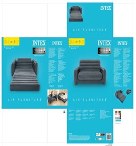 Φουσκωτός καναπές Intex Pull-Out