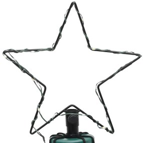 vidaXL Χριστουγεννιάτικο δέντρο LED 688 LED πολύχρωμο 300 εκ.